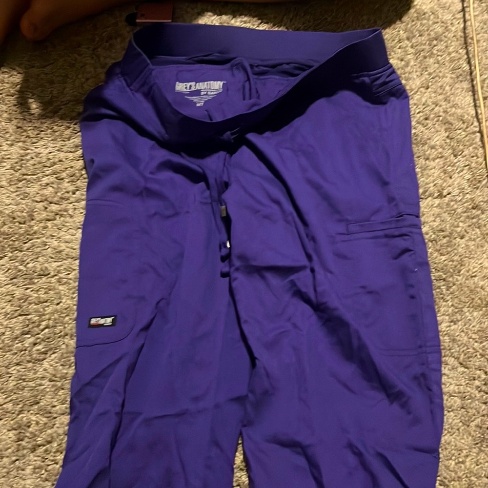 purple greys anatomy joggers